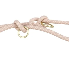 Trixie Soft Rope smycz šuniui rožinė/jasnoróżowa nylon S–XL: 2.00 m/o 10 mm
