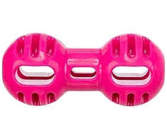 Trixie Soft &amp; Strong hantel, žaislas, šuniui, rožinė, TPR, 14,5 cm