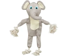 Trixie Słoń su linką, žaislas, šuniui, poliester, 42 cm