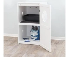 Trixie Katei, baltas, MDF, XL, 53x90x58 cm, dviejų lygių
