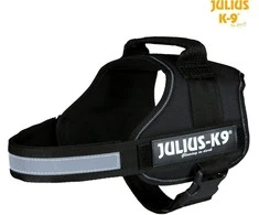 Trixie K9®Powerharness, 2XL/3: 82-116 cm/50 mm, juodos