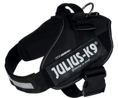 Trixie Julius- K9 ® IDC sudpenders, 3 / XL: 82-115 cm / 50 mm, juoda