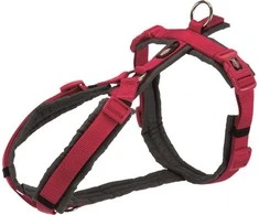 Trixie Premium Trekking Brackets, M: 53-64 cm / 20 mm, fuksija / grafitas