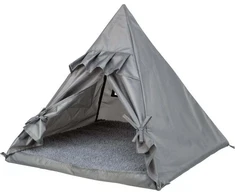Trixie Tipi Samoa, uždara gulta, šunims/katėms, pilka, 55 × 50 × 55 cm (TX-282679)