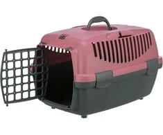 Trixie Transporter Capri 1, šunims, XS: 32 × 31 × 48 cm, tamsiai pilka-antikinė rožinė