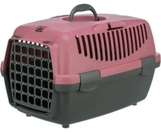 Trixie Transporter Capri 1, šunims, XS: 32 × 31 × 48 cm, tamsiai pilka-antikinė rožinė