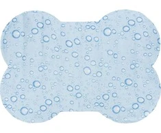 Trixie Kaulo formos vėsinimo kilimėlis, P: 85 × 60 cm, Šviesiai mėlynas