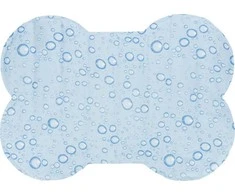 Trixie Kaulo formos vėsinimo kilimėlis, M: 60 × 45 cm, šviesiai mėlynas