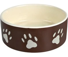 Trixie Dubenėlis, su letenomis, keramika, 0.8 l/ 16 cm, rudas/šv.rudas
