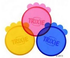 TRIXIE Dangteliai skardinėms, ø 7.6 cm, 3 vnt., įv. spalvų