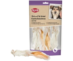 Trixie Triušio ausys su kailiu, skanėstas šunims, 100 g