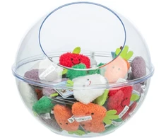 Trixie Vaisiai ir daržovės, katėms, pliušinis, katžolė, 8–11 cm