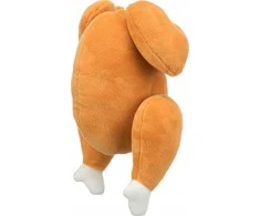 Trixie Vištienos kepsnys, žaislas, šuniui, pliušinis, 26 cm, su garsu