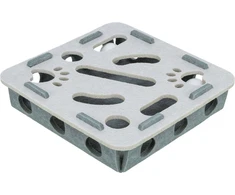 Trixie Whole’n’Roll, žaislas, katėms, dėžutė, pilkas, veltinis, 30 × 7,5 cm
