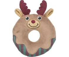 TRIXIE Xmas Spurga-briedis, pliušas, 14 cm, su garsu (pak.3)