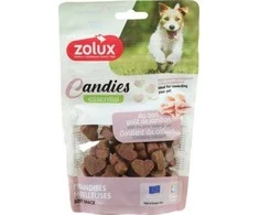 ZOLUX Candies Essential Mini ham hearts – skanėstas šuniui – 150g
