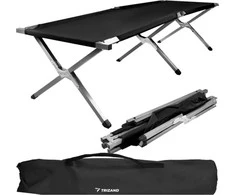 Trizand 23190 Suankstoma lova 189 x 70 x 43 cm juoda