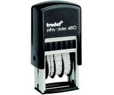 Trodat Stempel Datatorius 4810(3.8mm) TRODAT ISO