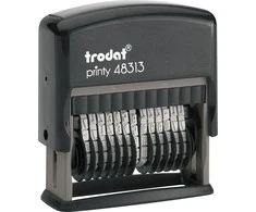 Trodat Stempel Trodat Savarankiškai vežantis skaitmuo 48313 13 skaitmenų