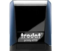 Trodat PIECZĄTKA TRODAT 4910 mėlyna - PODUSZKA Juoda 26X9MM