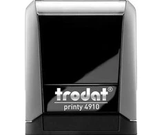 Trodat STAMP TRODAT 4910 GRAY - JUODOS PAGALVĖS 26X9MM