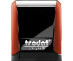 Trodat STAMP TRODAT 4910 Raudonas - Juodas PAGALVĖ 26X9MM