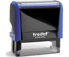 Trodat PIECZĄTKA TRODAT 4914 mėlyna - PODUSZKA Juoda 64X26MM
