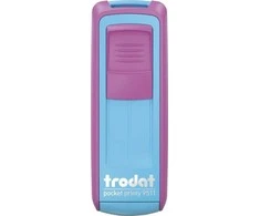 Trodat antspaudas Trodat Pocket Printy 9511 rožinis-turkis