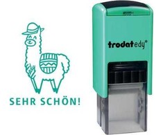 Trodat Stempel Trodat Trodat motyvų antspaudas Printy mėtų žalia ''Lama'' 4922