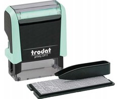 Trodat Stempel Trodat trodat Antspaudas Printy Typom 4.0/SB Pastos žalia+Kis schw 4911