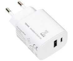 TROIKA CHARGE-X DUO 20 įkrovimo kištukas