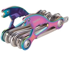 Troika Daugiafunkcis dviračių įrankis Bike Multitool, 18 funkcijų, opalizuojantis (TRBTL15/MC)