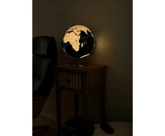 Troika Globus Juri Light Flex, skersmuo 30 cm, lietimui jautrus, rudos ir mėlynos spalvos (TRG3012R-BLBR/AB)