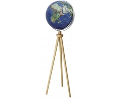 Troika Globus Sputnik, ant stovo, skersmuo 43 cm, aukštis 1,40 m, mėlynai žalias (TRG4332-P2P2/AB)