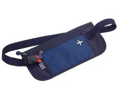 Troika TROIKA Gürteltasche SICHERHEITSGURT blau