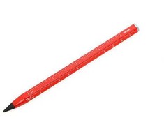 Troika TROIKA Multitasking-Bleistift CONSTRUCTION ENDLESS raudona