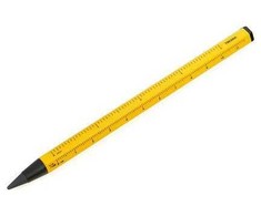Troika TROIKA Multitasking-Bleistift CONSTRUCTION ENDLESS gelb