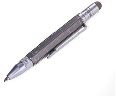 Troika TROIKA Multitasking-Kugelschreiber LILIPUT TOOL PEN titan
