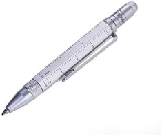 Troika TROIKA Multitasking-Kugelschreiber LILIPUT TOOL PEN sidabrinis