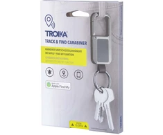 Troika Pakabutis Track &amp; Find Carabiner, juoda (TRKR26-13/GM)