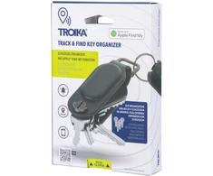 Laikiklis Troika Pakabutis Track &amp; Find Key Organizer, juoda (TRKR26-30/BK)