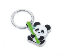 Troika Raktų pakabukas Bamboo Panda, emaliuotas metalas (TRKR10-03/CH)
