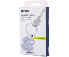 Troika Raktų pakabukas Girls Best Friends su Swarovski kristalu, sidabrinis (TRKR9-30/MA)