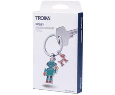 Troika Raktų pakabukas Robby, emaliuotas metalas, įvairių spalvų (TRKR26-01/CH)