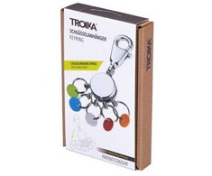 TROIKA raktų pakabukas PATENT/Spalva blizgi daugiaspalvė (KYR61/CH)