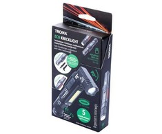 Žibintuvėlis Troika TROIKA Taschenlampe ECO KNICKLICHT juodas