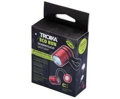 TROIKA Taschenlampe ECO RUN raudona