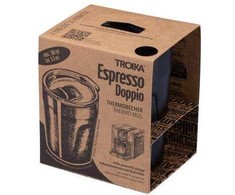 Troika TROIKA Thermobecher ESPRESSO DOPPIO juodas