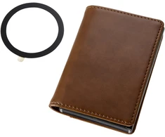 Laikiklis Troika TROIKA 2-in-1 Wallet SHERLOCK HOME BROWN