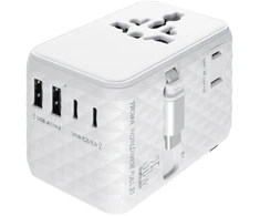Troika TROIKA kelioninis adapteris WORLDWIDE PULL 35